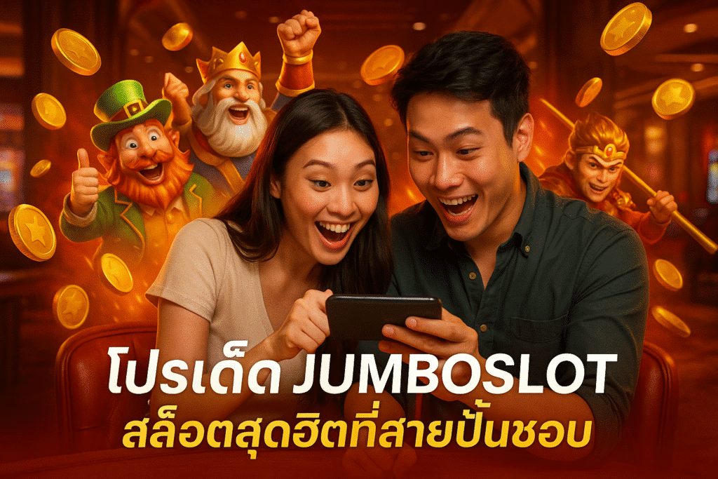 โปรเด็ด JUMBOSLOT สล็อตสุดฮิตที่สายปั่นชอบ