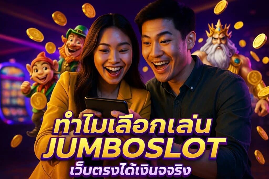 ทำไมเลือกเล่น JUMBOSLOT เว็บตรงได้เงินจริง