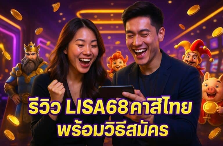 รีวิว LISA68 คาสิโนไทย พร้อมวิธีสมัคร