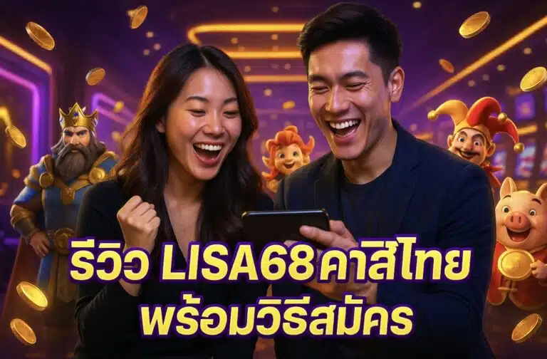 รีวิว LISA68 คาสิโนไทย พร้อมวิธีสมัคร